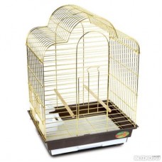 Клетка для птиц золото 46,5-36-65 cм Triol