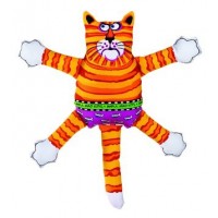 Игрушка Кот-забияка FATCAT Mini для собак средних размеров, 22*20 см.