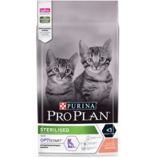 Pro Plan Sterilised Kitten Salmon - сухой корм для стерилизованных котят Pro Plan Sterilised Kitten Salmon - сухой корм для стерилизованных котят