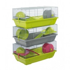 Voltrega клетка для Джунгарского ХОМЯЧКА №117, цвет серый, 50,5x28x25 см (арт. TY001117G)