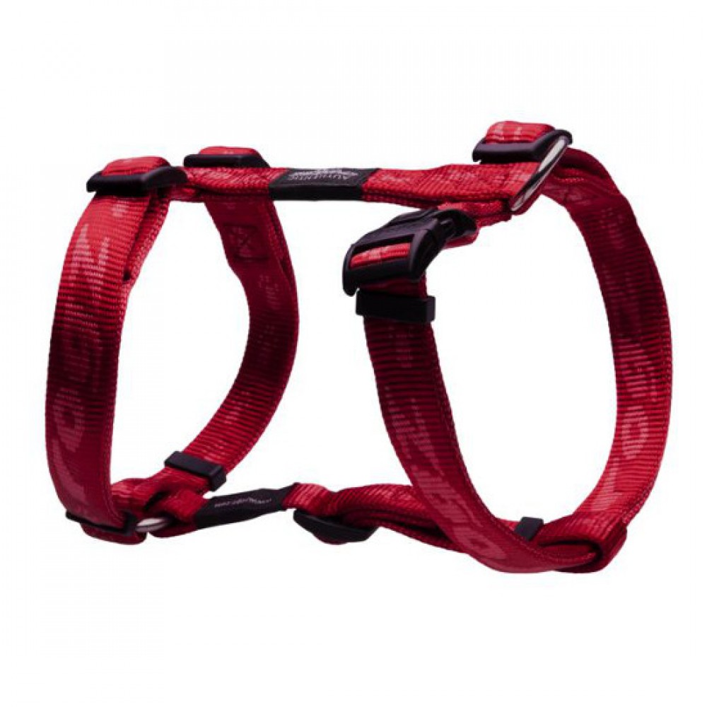 Rogz шлейка для собак нейлон Alpinist L, красная 2 см.*45-75 см. (арт. RSJ25C) Rogz шлейка для собак нейлон Alpinist L, красная 2 см.*45-75 см. (арт. RSJ25C)