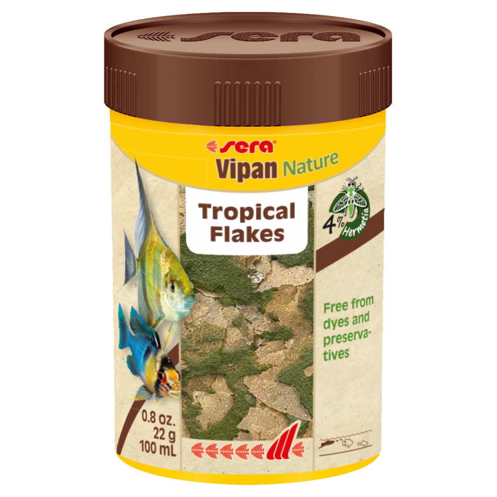 SERA Корм хлопья для всех рыб Vipan Nature 100 мл. (арт. TYZ 32238) SERA Корм хлопья для всех рыб Vipan Nature 100 мл. (арт. TYZ 32238)