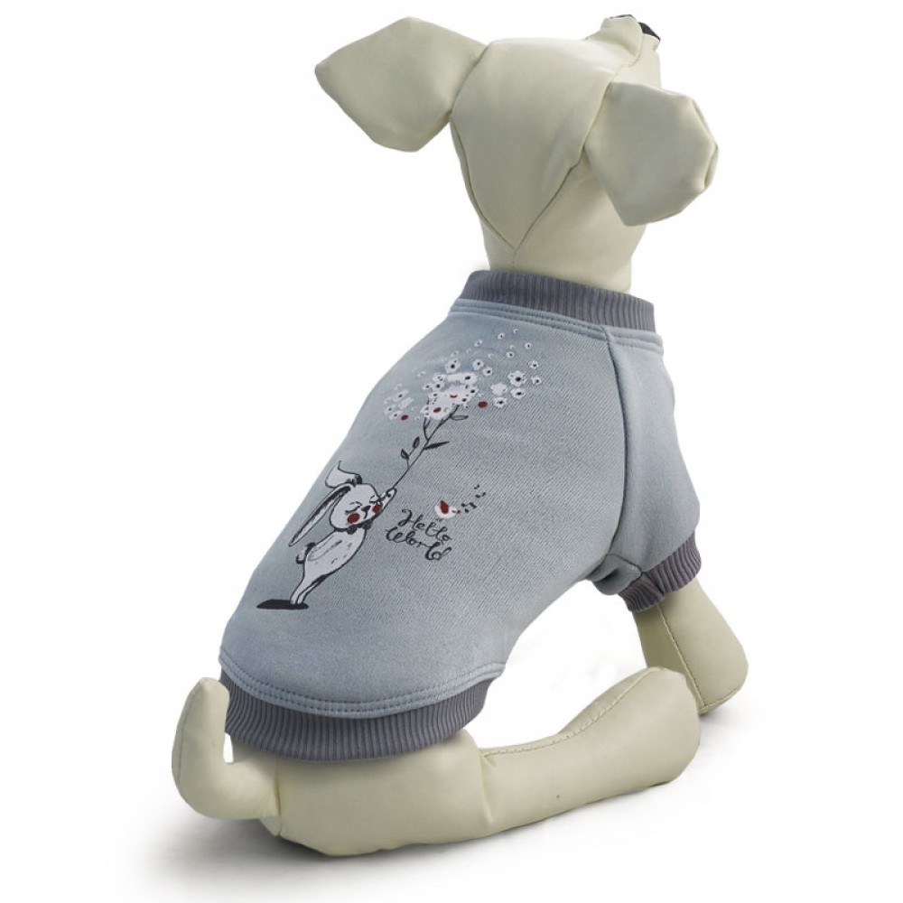 Triol - Толстовка Зайка, серая для собак (ТР 12281059, 12281060, 12281061, 12281062) Triol - Толстовка Зайка, серая для собак (ТР 12281059, 12281060, 12281061, 12281062)