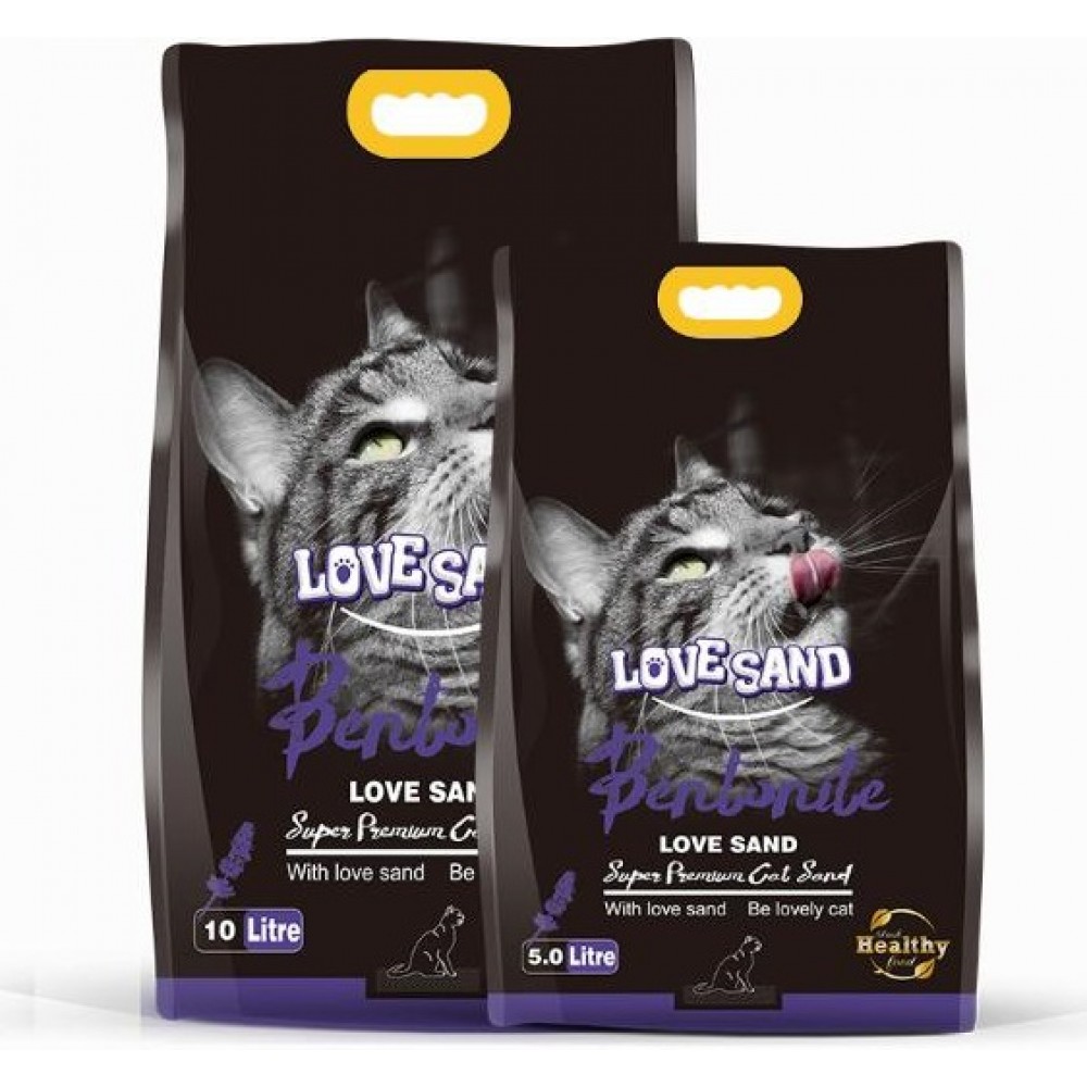 Love Sand Лаванда - наполнитель для туалета кошек (запах лаванды) Love Sand Лаванда - наполнитель для туалета кошек (запах лаванды)