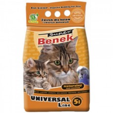 Benek Universal Line - натуральный бентонитовый наполнитель Benek Universal Line - натуральный бентонитовый наполнитель