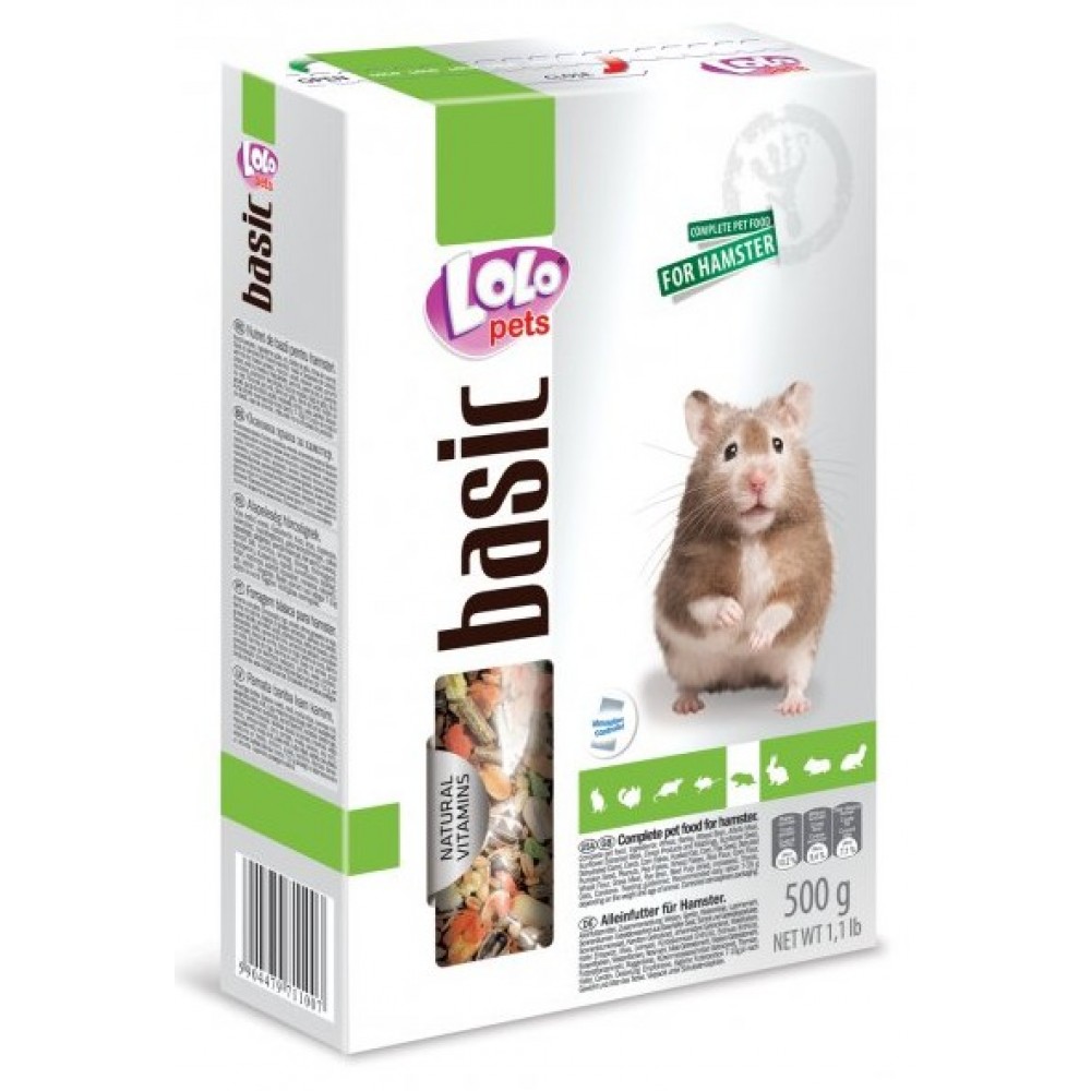 LOLO Pets Полнорационный корм для хомяка (арт. LO 71100, LO 71102) LOLO Pets Полнорационный корм для хомяка (арт. LO 71100, LO 71102)