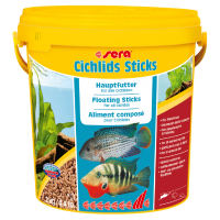 Sera Cichlids Sticks — корм для крупных цихлид, 10 л (2 кг) (арт. TYZ 220)