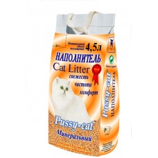 Pussy-Сat Минеральный - наполнитель впитывающий из диотамита для кошачьих туалетов (арт. TYZ PUS006) Pussy-Сat Минеральный - наполнитель впитывающий из диотамита для кошачьих туалетов (арт. TYZ PUS006)