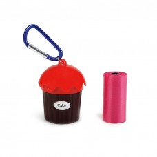 Диспенсер для гигиенических пакетов красный 5x8 см. Beeztees (арт. ВЕТ795074)