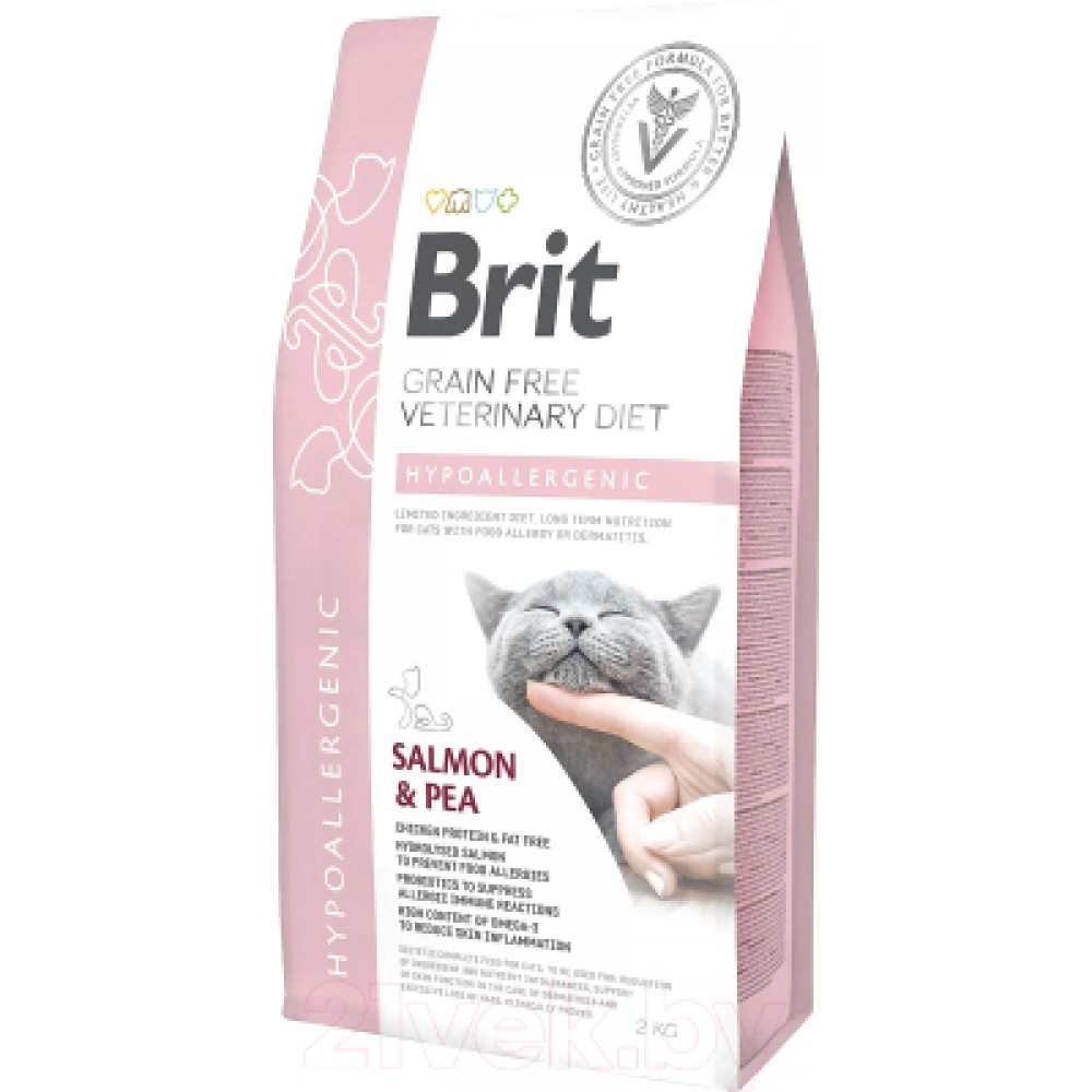 Brit VD Cat Grain free Hypoallergenic - гипоаллергенный сухой корм для кошек Brit VD Cat Grain free Hypoallergenic - гипоаллергенный сухой корм для кошек