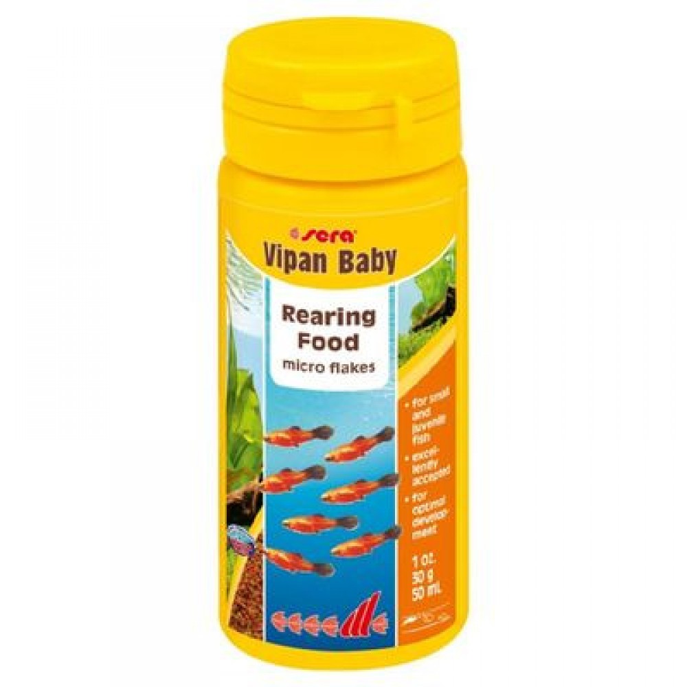 SERA Корм хлопья для мальков всех рыб Vipan baby, 50 мл, 30 г. (арт. TYZ 730) SERA Корм хлопья для мальков всех рыб Vipan baby, 50 мл, 30 г. (арт. TYZ 730)