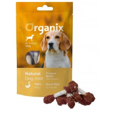 Organix Duck fillet / dumbbell Лакомство для собак (Утиные гантельки 100% мясо)
