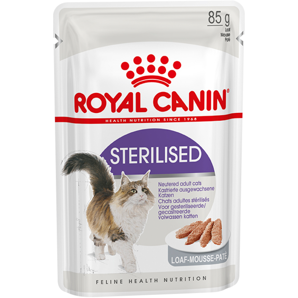 Royal Canin Sterilised Loaf - паштет для стерилизованных кошек 85 г Royal Canin Sterilised Loaf - паштет для стерилизованных кошек 85 г