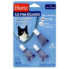 Hartz 3 в 1 - капли для кошек и котят от блох, яиц и личинок