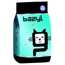 BAZYL Sea наполнитель комкующийся для кошачьего туалета бентонитовый с морским ароматом BAZYL Sea наполнитель комкующийся для кошачьего туалета бентонитовый с морским ароматом