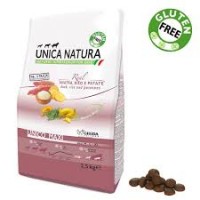 Unica Natura Maxi duck & rice - корм для собак крупных пород с уткой