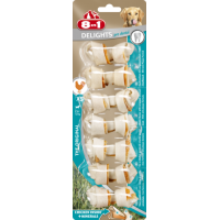 8 in 1 DENTAL DELIGHTS XS - косточки с куриным мясом для собак с минералами (7,5 см)
