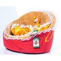 Диван для кошек Уют из бязи с мехом ГЮ-ВАС, разные размеры