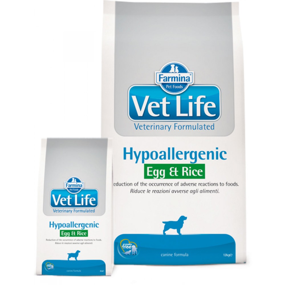 Farmina Vet Life Hypoallergenic Egg & Rice-корм для собак при аллергии (яйцо и рис) Farmina Vet Life Hypoallergenic Egg & Rice-корм для собак при аллергии (яйцо и рис)