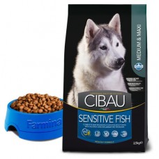 Cibau Dog Sensitive Fish-корм для собак средних и крупных пород с рыбой Cibau Dog Sensitive Fish-корм для собак средних и крупных пород с рыбой