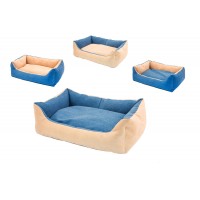 Redplastic Лежак джинсовый, прямоуг. пухлый DENIM #2 55*40*16 см (арт. 9192)