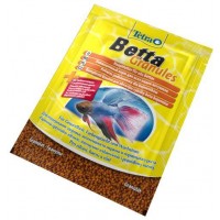 Tetra Betta Granules Основной корм, разработанный специально д/бойцовых рыб и др.видов лабиринтовых 5 г., пакет (арт. DAI710248/193680)