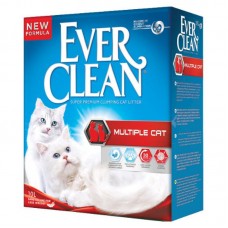 EverClean Multiple Cat - наполнитель для двух котов комкующийся из бентонита EverClean Multiple Cat - наполнитель для двух котов комкующийся из бентонита