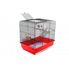 Redplastic Клетка д/грызунов MАРК №3 с 2-я этажами, цветная, 37*26*35см (арт. 4219)