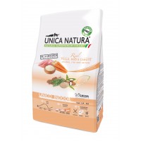 Unica Natura Indoor - сухой корм для кошек (курица)
