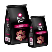 Терра-Кот - корм сухой для кошек с говядиной и овощами (арт. TYZ TRK011)