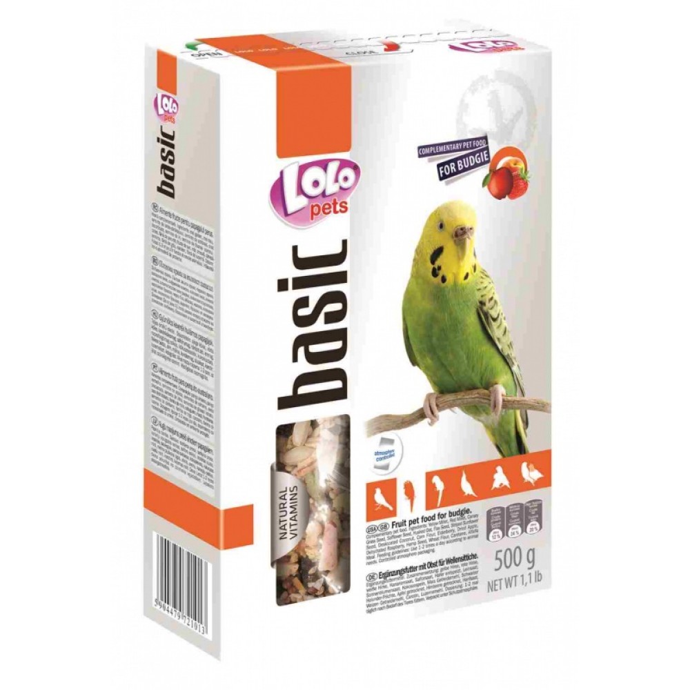 LOLO Pets Корм фруктовый для волнистых попугаев (арт. LO 72101) LOLO Pets Корм фруктовый для волнистых попугаев (арт. LO 72101)