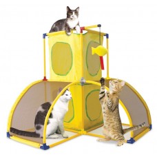 Игровой комплекс для кошек Версаль, 70x70x70 см, Kitty Play Palace