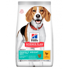 Hill's Adult Perfect Weight Chicken - корм для взрослых собак склонных к набору веса с курицей Hill's Adult Perfect Weight Chicken - корм для взрослых собак склонных к набору веса с курицей