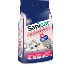 Sanicat Select American комкующийся бентонитовый наполнитель для кошачьего туалета Sanicat Select American комкующийся бентонитовый наполнитель для кошачьего туалета