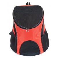 Redplastic Рюкзак-переноска нейлон для кошек №2 ECO модель Alien красный, 41*38*29 см. (арт. 90051красн)