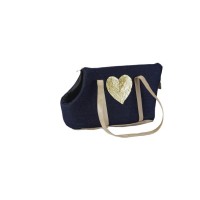 Beeztees Переноска для кошек Shiny Heart 43*20*26 см (арт. 715267)