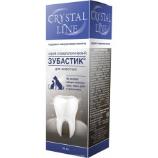 Зубастик CRYSTAL LINE спрей для кошек 30 мл Зубастик CRYSTAL LINE спрей для кошек 30 мл