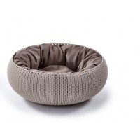 CURVER PETLIFE - Лежак для кошек с подушкой Вязанный комфорт, Д 54 x 20,2 см, несколько цветов