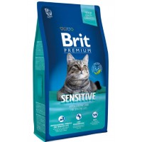 Brit Cat Sensitive - корм для кошек гипоаллергенный с ягненком