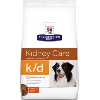 Hill's Prescription Diet Canine Kidney Care k/d - корм для собак с заболеванием почек и ранних стадиях сердечных заболеваний.