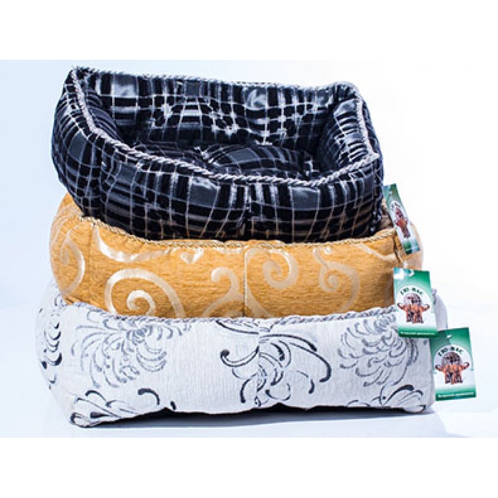 Лежак для кошек Пуфик из мебельной ткани ГЮ-ВАС, разные размеры Лежак для кошек Пуфик из мебельной ткани ГЮ-ВАС, разные размеры