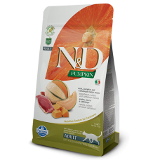 Farmina PUMPKIN DUCK & CANTALUPE MELON - беззерновой корм на тыкве для взрослых кошек (утка, мускусная дыня)