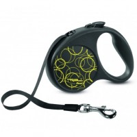 Поводок-рулетка Fun Neon S 5 м до 15 кг, лента (арт. ТР11101007) Triol