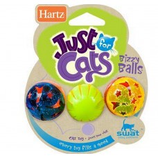Hartz Игрушка для кошек Занятные шарики 3 шт., пластик (арт. 82183) Hartz Игрушка для кошек Занятные шарики 3 шт., пластик (арт. 82183)