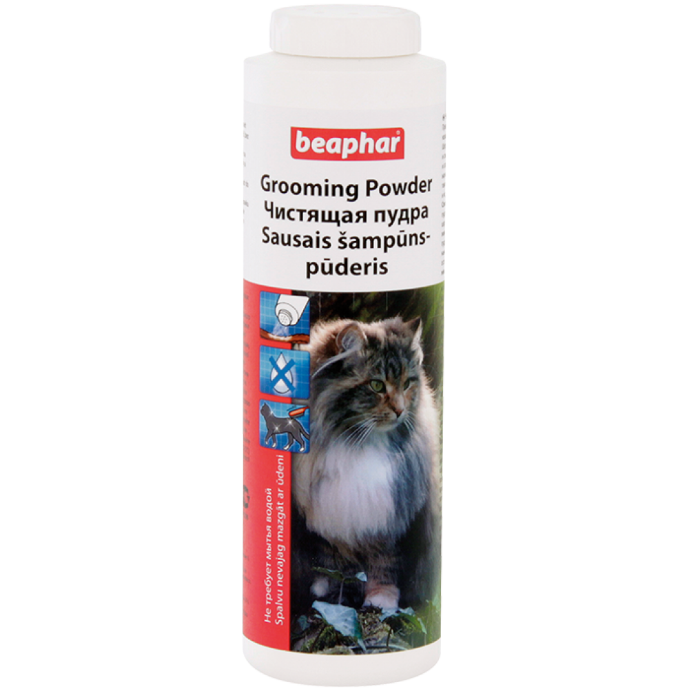 Шампунь сухой для кошек Beaphar Grooming Powder Шампунь сухой для кошек Beaphar Grooming Powder