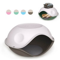 Georplast Duck Plain домик для собак пластиковый 57-48-32 см