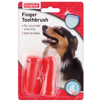 Beaphar D-A-D FINGER TOOTHBRUSH - Щетка-напальчник для чистки зубов котов (2 шт) (арт. DAI11327)