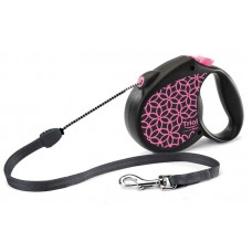 Поводок-рулетка для собак Flexi Life Pink, трос Поводок-рулетка для собак Flexi Life Pink, трос