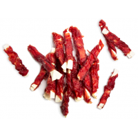 Lolo Pets Рыбные полоски покрытые утиным мясом лакомство для собак 500 гр. (арт. LOB 81221)