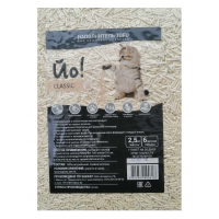 TOFU Наполнитель впитывающий классический, без запаха 6 л. (2.5 кг)